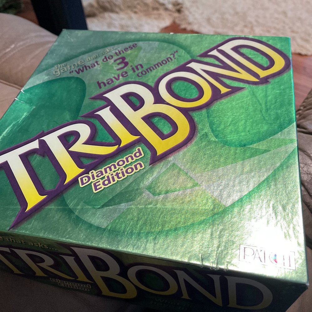 Vintage 1998 TriBond Diamond Edition Board Party Game